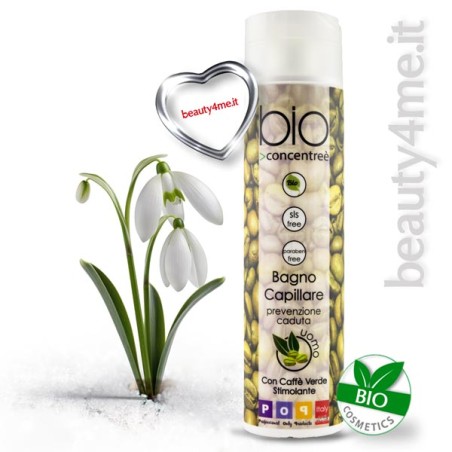 beauty4me pop italy bio concentreè shampoo biologico anticaduta uomo