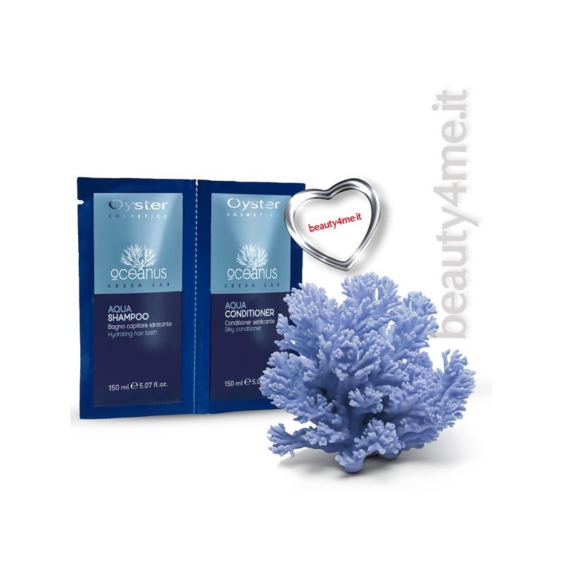 beauty4me oyster oceanus aqua shampooe conditioner bustine 15ml beauty4me oyster oceanus aqua shampooe conditioner bustine 15ml