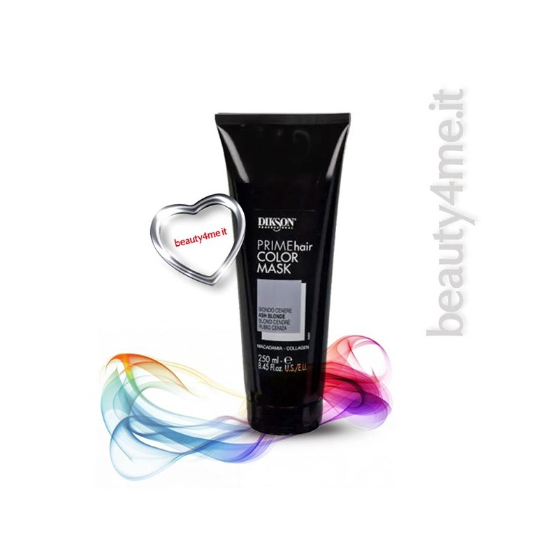 beauty4me dikson prime hair color mask biondo cenere 250ml beauty4me dikson prime hair color mask biondo cenere 250ml