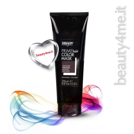 beauty4me dikson prime hair color mask cioccolato 250ml