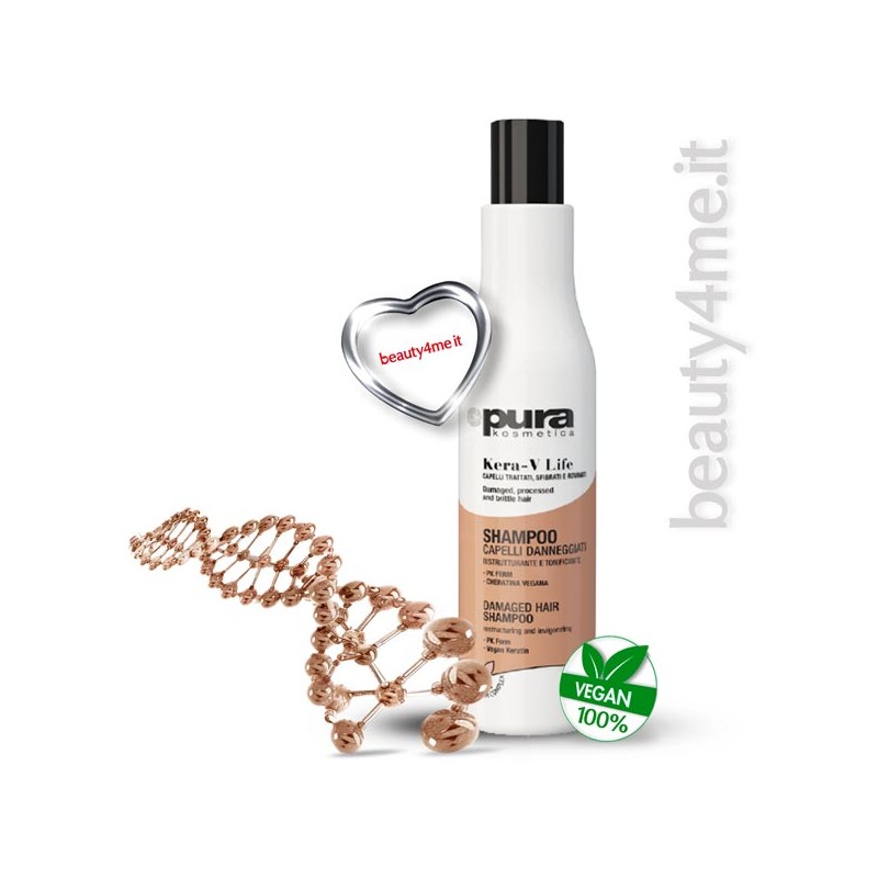 beauty4me oyster pk pura kosmetica kera-V life shampoo 250ml beauty4me oyster pk pura kosmetica kera-V life shampoo 250ml