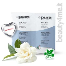 beauty4me oyster pk pura kosmetica bustine monodose silk life shampoo 15ml e maschera 15ml