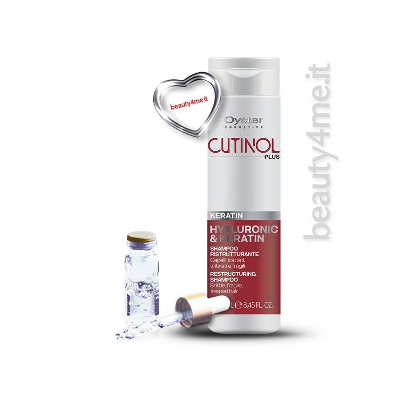 beauty4me oyster cutinol plus keratin shampoo 250ml