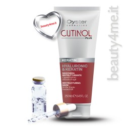 beauty4me oyster cutinol plus keratin maschera 250ml