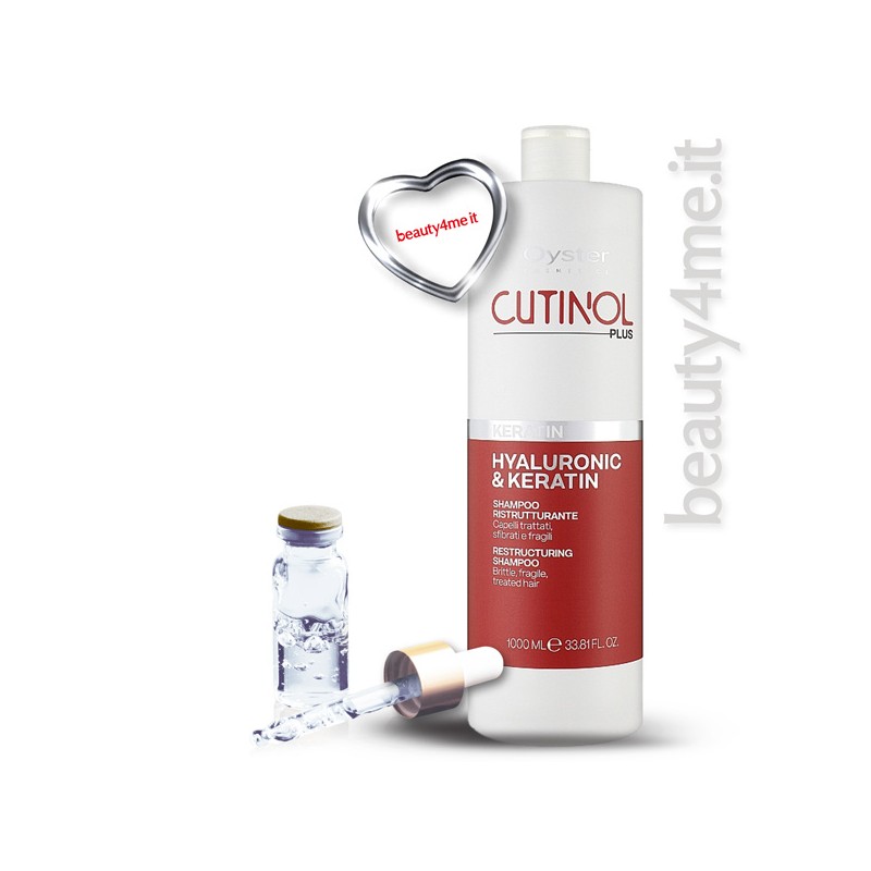 beauty4me oyster cutinol plus keratin shampoo 1000ml