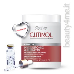 beauty4me oyster cutinol plus keratin maschera 1000ml