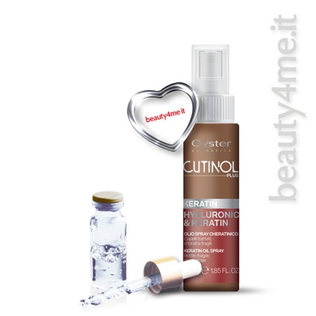 beauty4me oyster cutinol plus keratin olio spray cheratinico 55ml