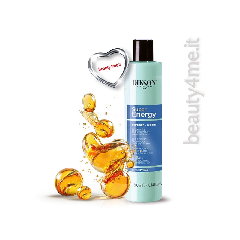 beauty4me dikson diksoprime super energy shampoo anticaduta 300ml